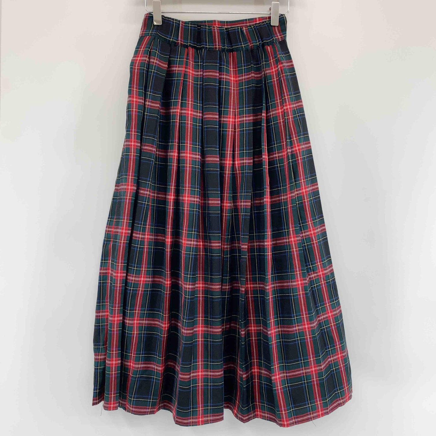 LOWRYS FARM ローリーズファーム レディース ロングスカート　プリーツ　タータンチェック　赤