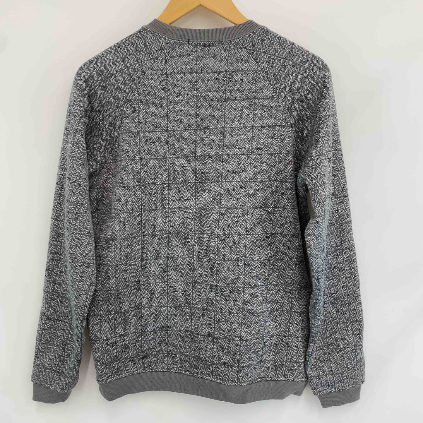 RAGE BLUE レイジブルー メンズ スウェット ヘリンボーン柄 グレー