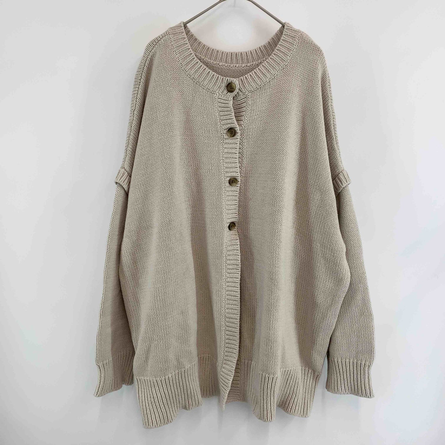 LOWRYS FARM ローリーズファーム ベージュ系 アウター ニット 羽織り  レディース カーディガン