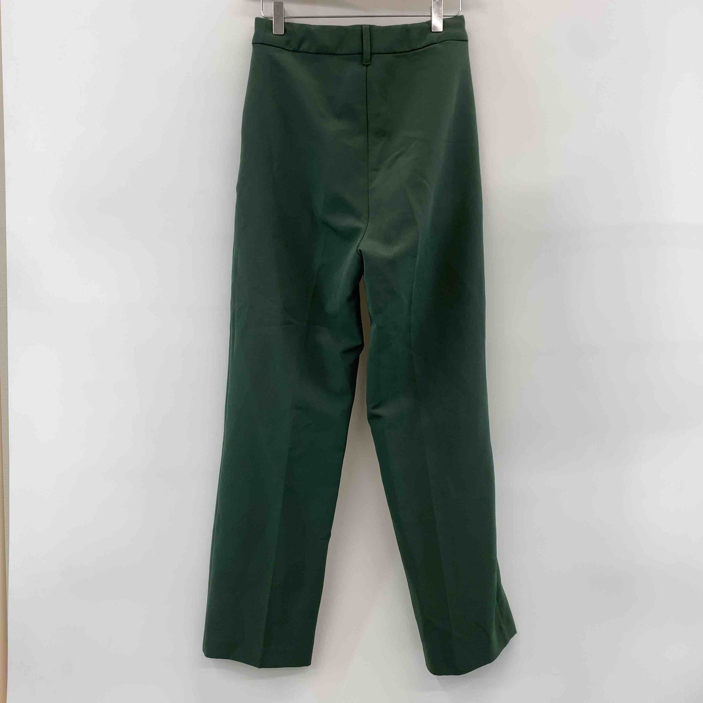 ur's ユアーズ  レディース カジュアルパンツ グリーン タックパンツ