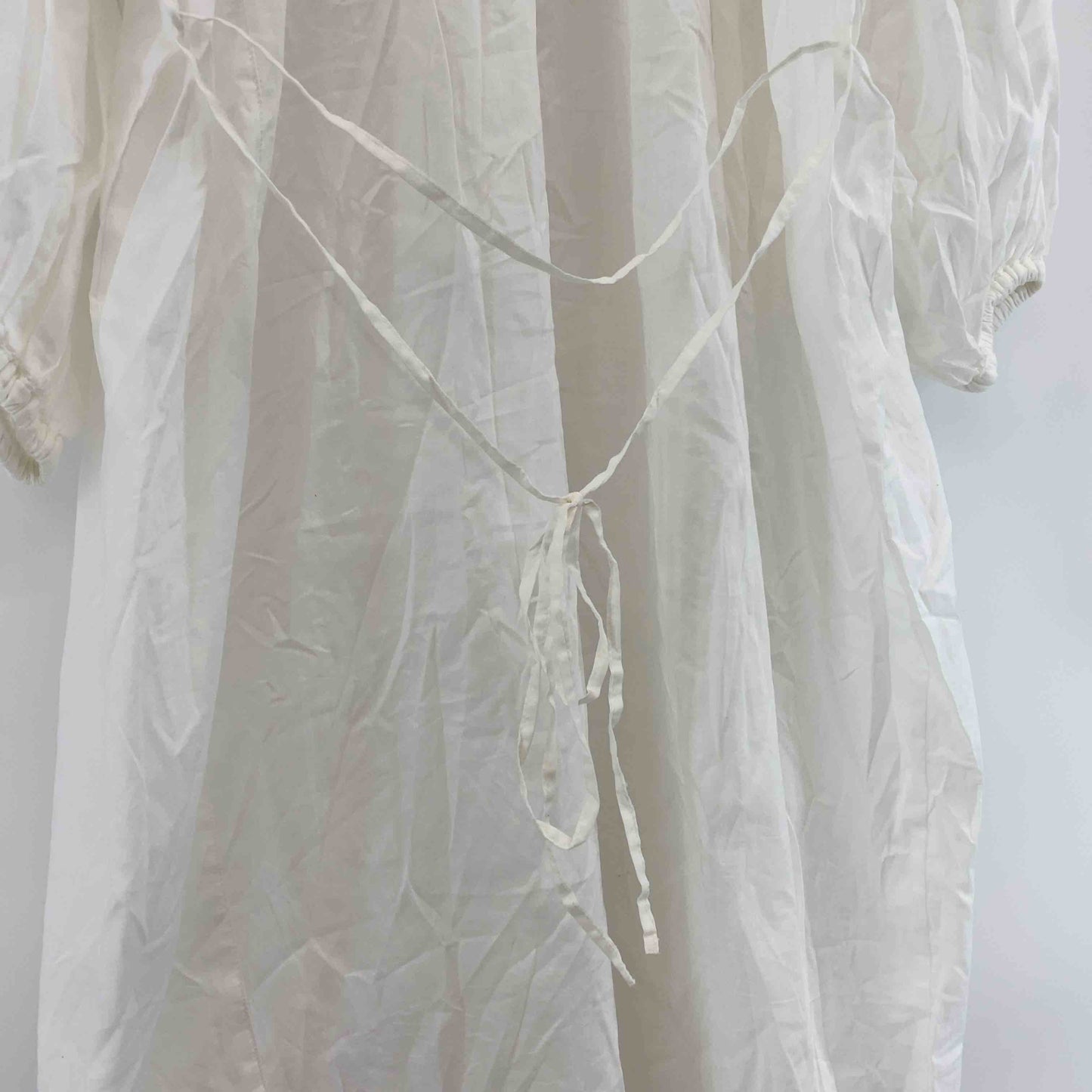 LOWRYS FARM ローリーズファーム　レディース シャツワンピース　ホワイト