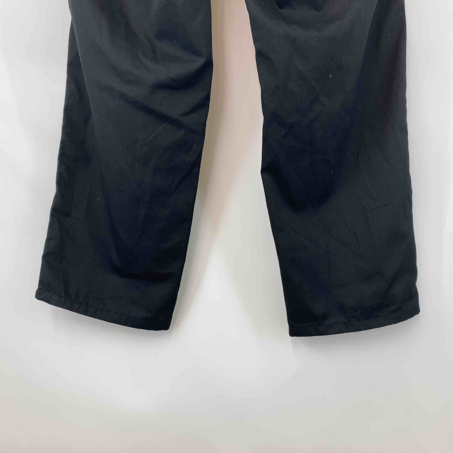 メンズ カーゴパンツ 黒 綿 ポリエステル混