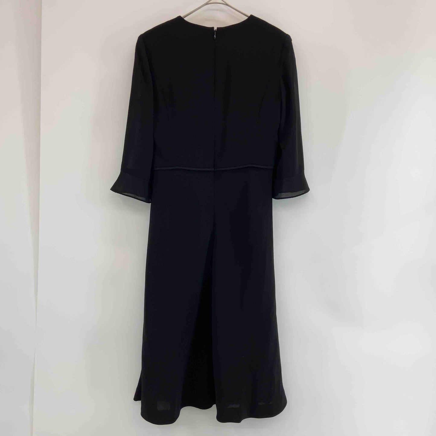 東京イギン レディース 半袖ワンピース ブラックフォーマル