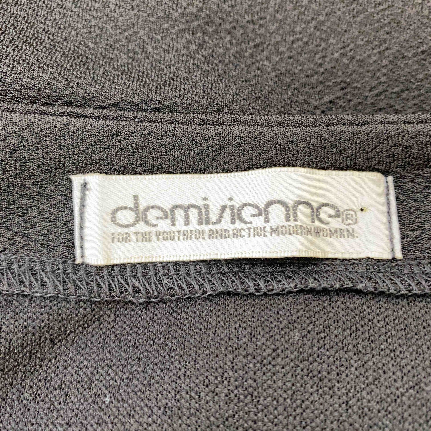 demisienne デミジェンヌ レディース ノースリーブワンピースキャミワンピース ブラック