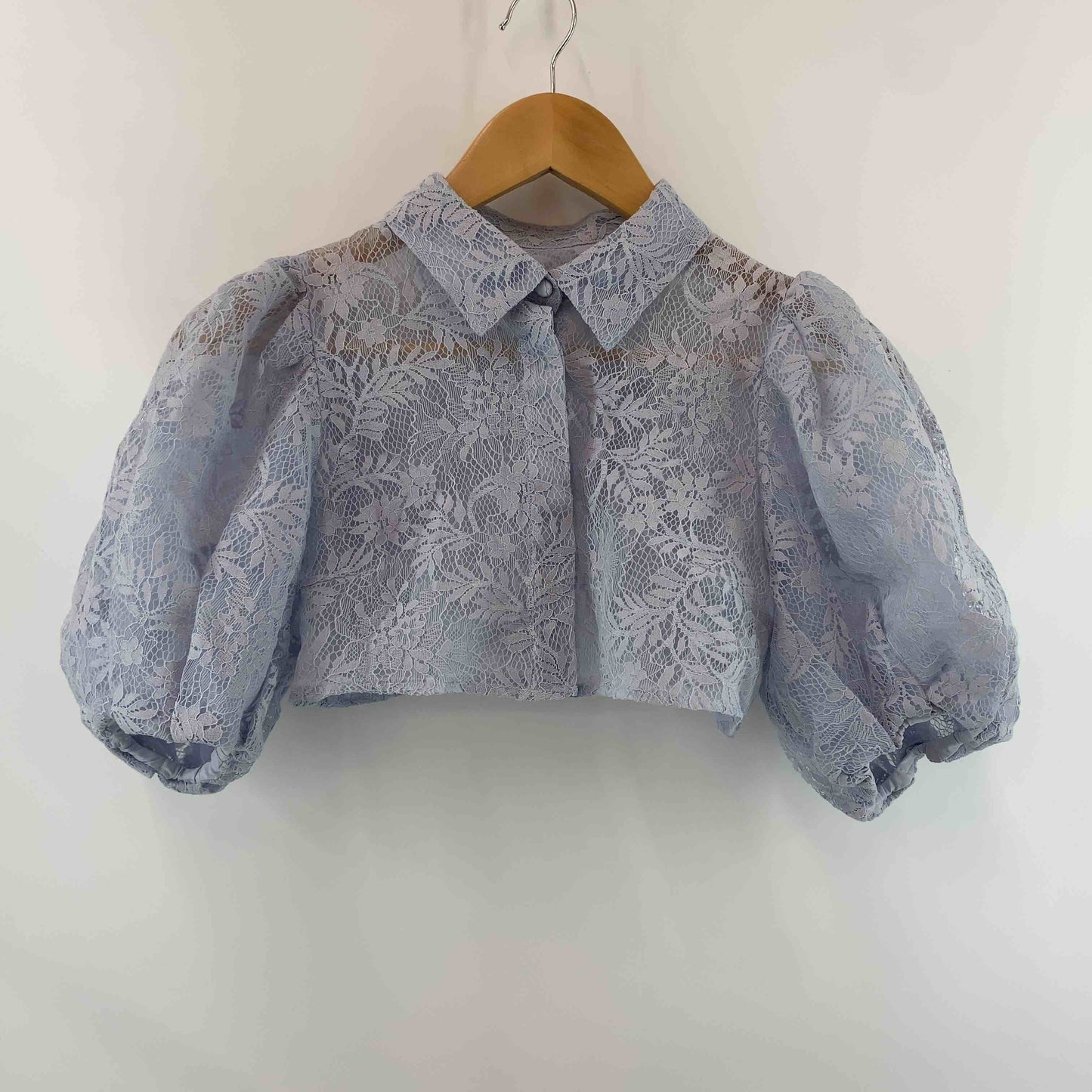 eimy istoire エイミーイストワール レディース ボレロ ワンピースセット 水色 花柄 レース サイズM