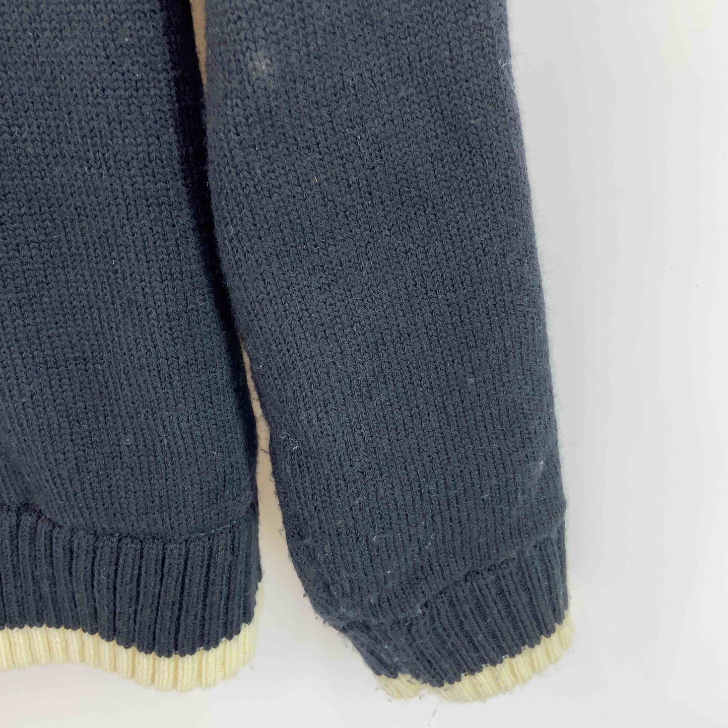 BEVERLY HILLS POLO CLUB ビバリーヒルズポロクラブ メンズ パーカーブルゾンニット  裏地付き ブラック