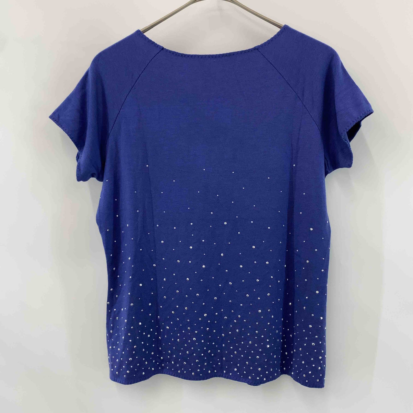 伊太利屋 イタリヤ レディース Tシャツ（半袖）青紫