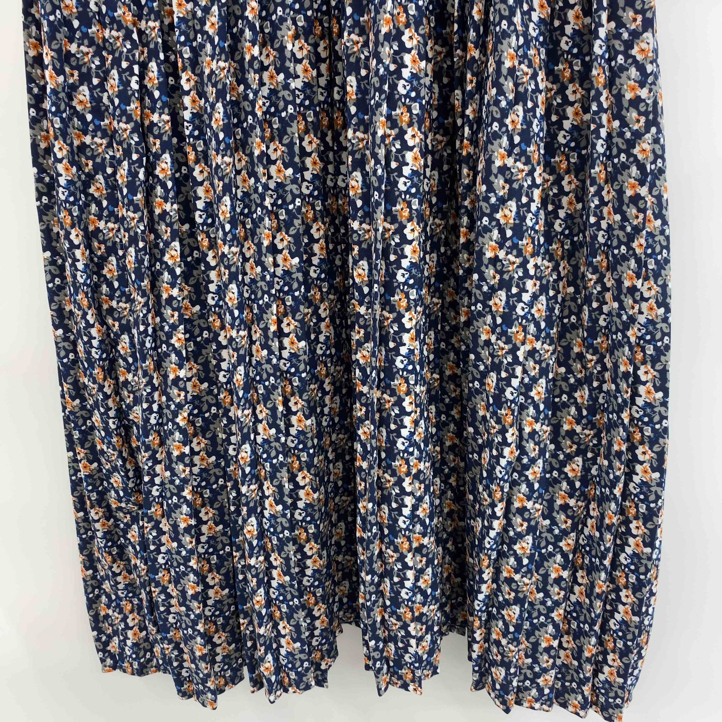 Holiday Holic ホリデーホリック ネイビー 総柄 花柄 レディース 長袖ワンピース