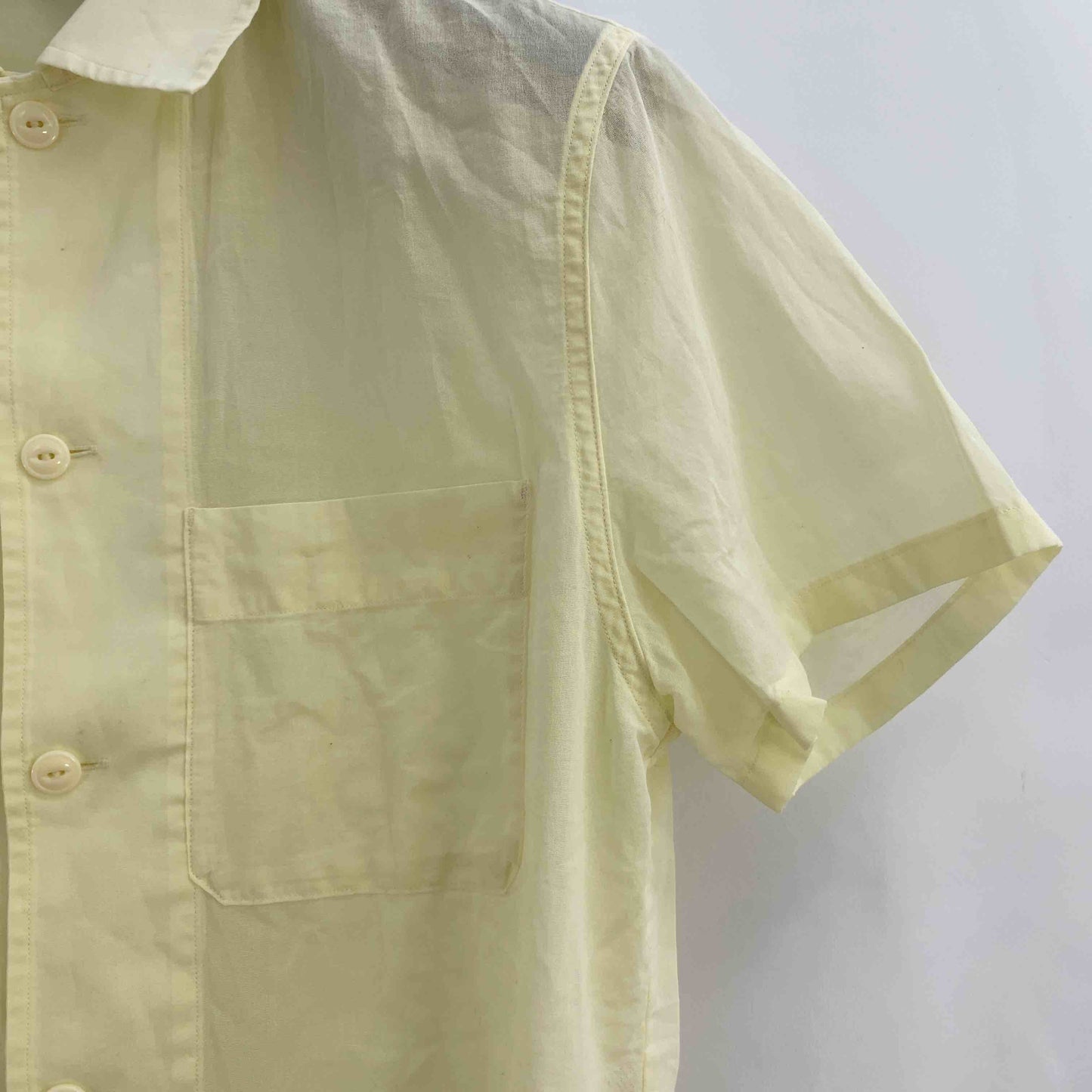 UNIQLO ユニクロ レディース 半袖シャツ/ブラウス イエロー tk