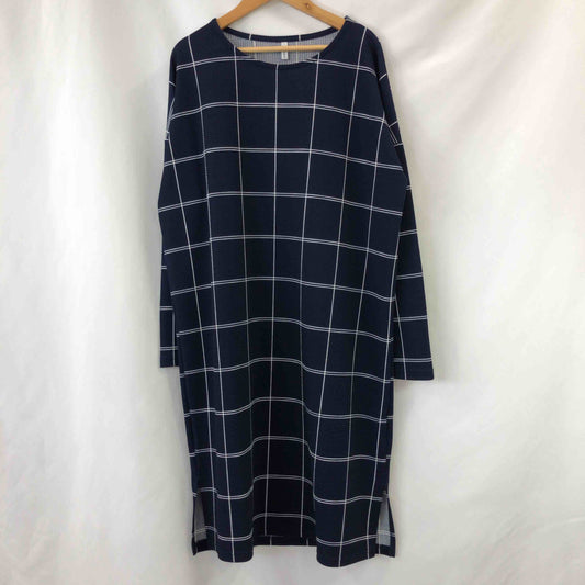 CRESCENT クレッシェント レディース 長袖ワンピース 紺色 tk