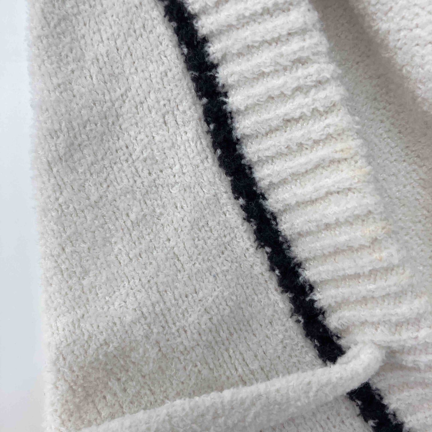 Joel Robuchon gelato pique ジョエルロブション ジェラートピケ レディース パーカー 白色 紺x赤ボーダー tk