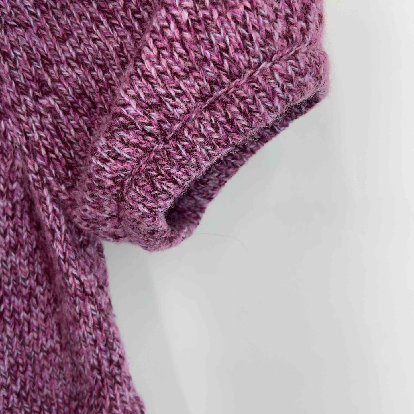 Burberrys Blue label バーバリーズブルーレーベル レディース ニットワンピース ウール混 ピンク 紫 サイズ38 ファー