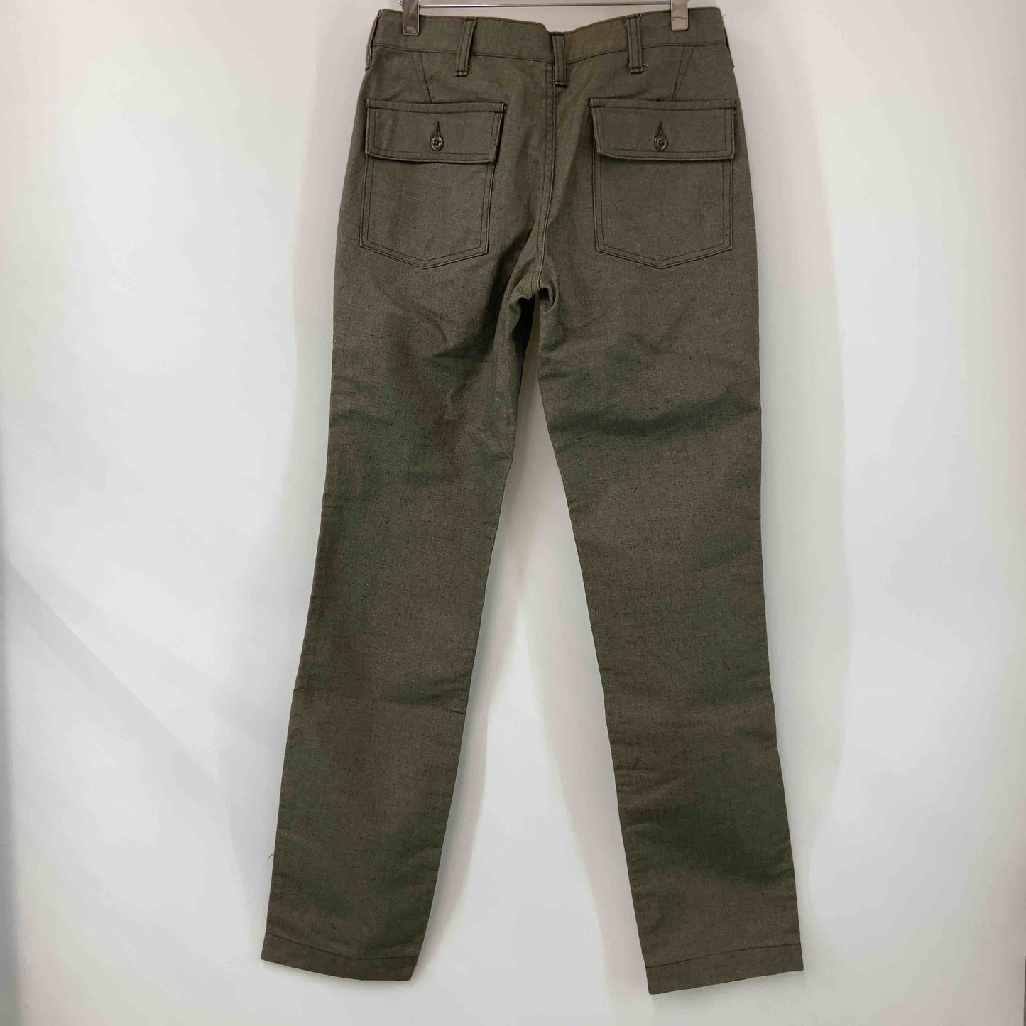 ABAHOUSE アバハウス メンズ ベイカーパンツ 綿混 カーキ 日本製