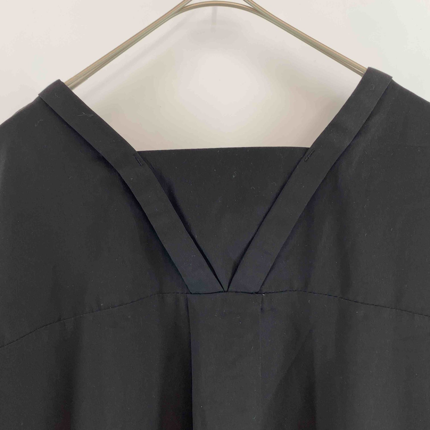 LATO＊CALLE ラトカーレ レディース 長袖シャツ/ブラウス ブラック ノーカラーシャツ