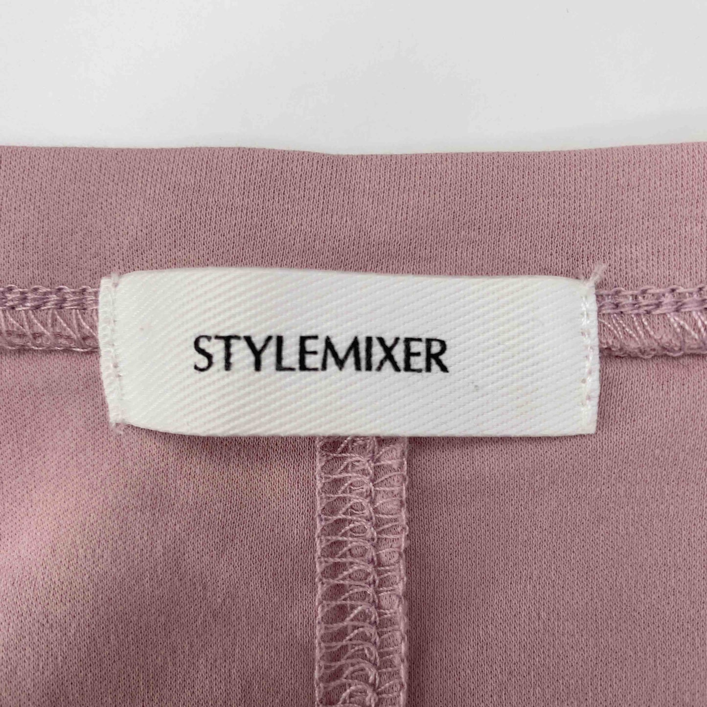 STYLEMIXER スタイルミキサー レディース Tシャツ（袖なし）ピンク tk