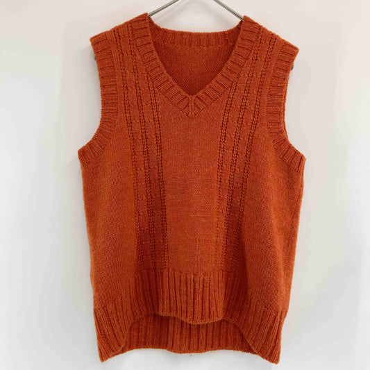 レディース Vベスト オレンジ