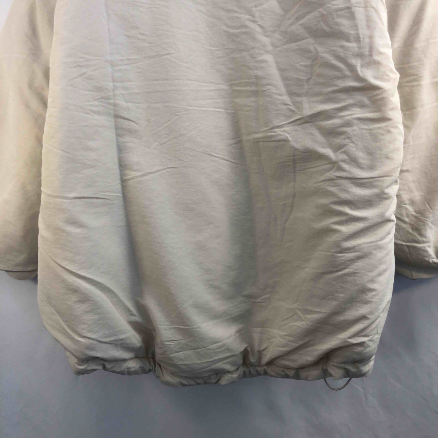 関西ファッション連合 レディース ナイロン中綿ジャケット ジャンパー 白 tk