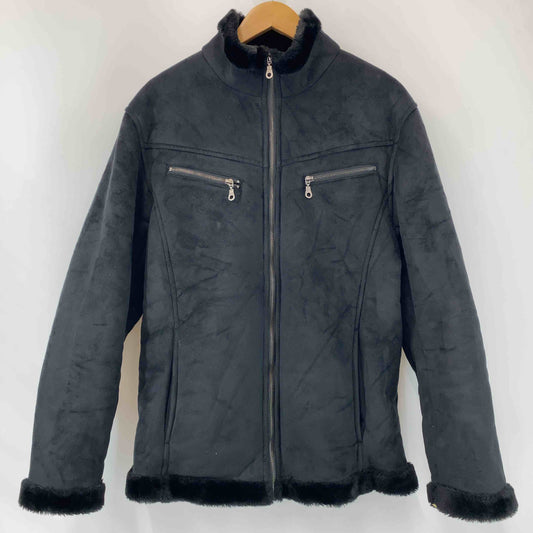 Navy メンズ ブルゾン ボア ブラック系 シンプル アウター その他ジャケット