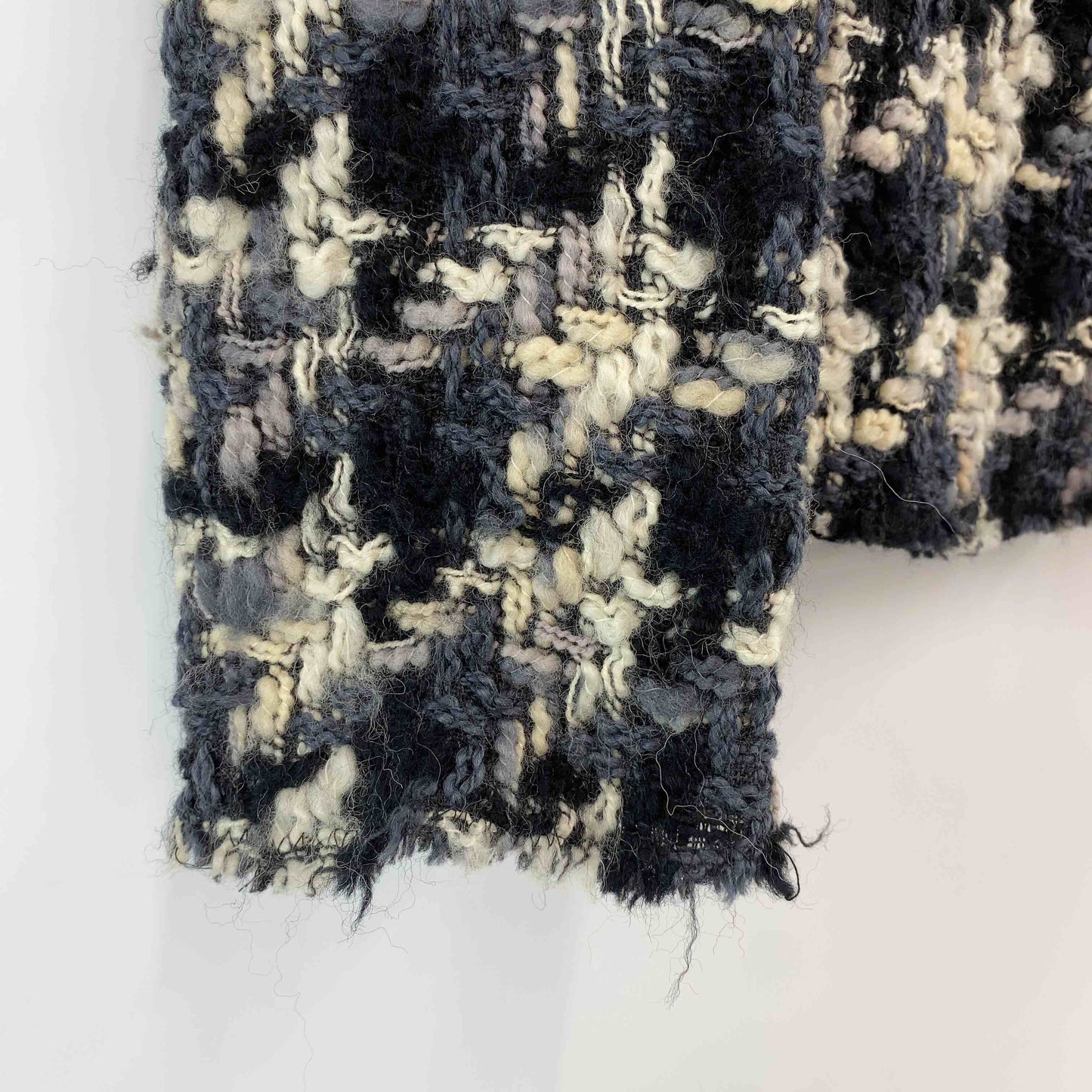 BASILE28 レディース テーラードジャケット マルチカラー ニット 総裏