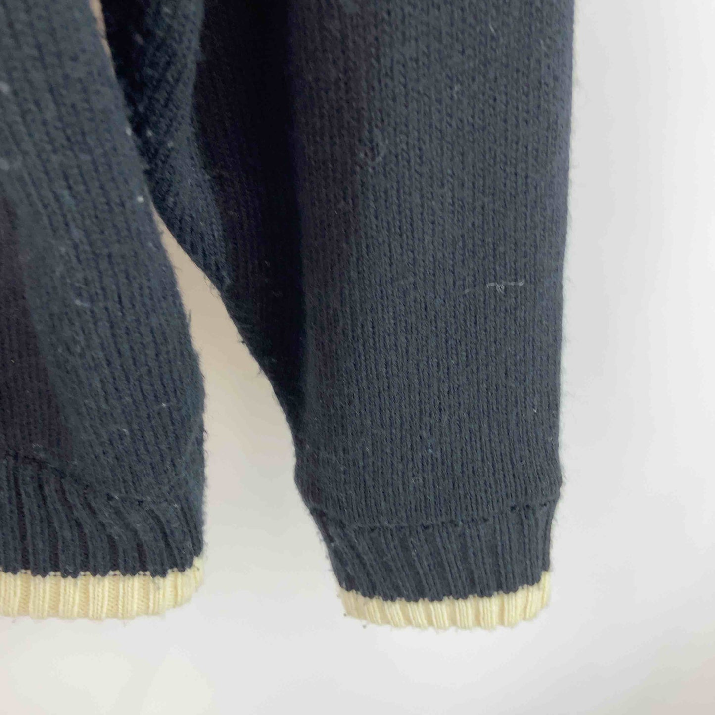 BEVERLY HILLS POLO CLUB ビバリーヒルズポロクラブ メンズ パーカーブルゾンニット  裏地付き ブラック