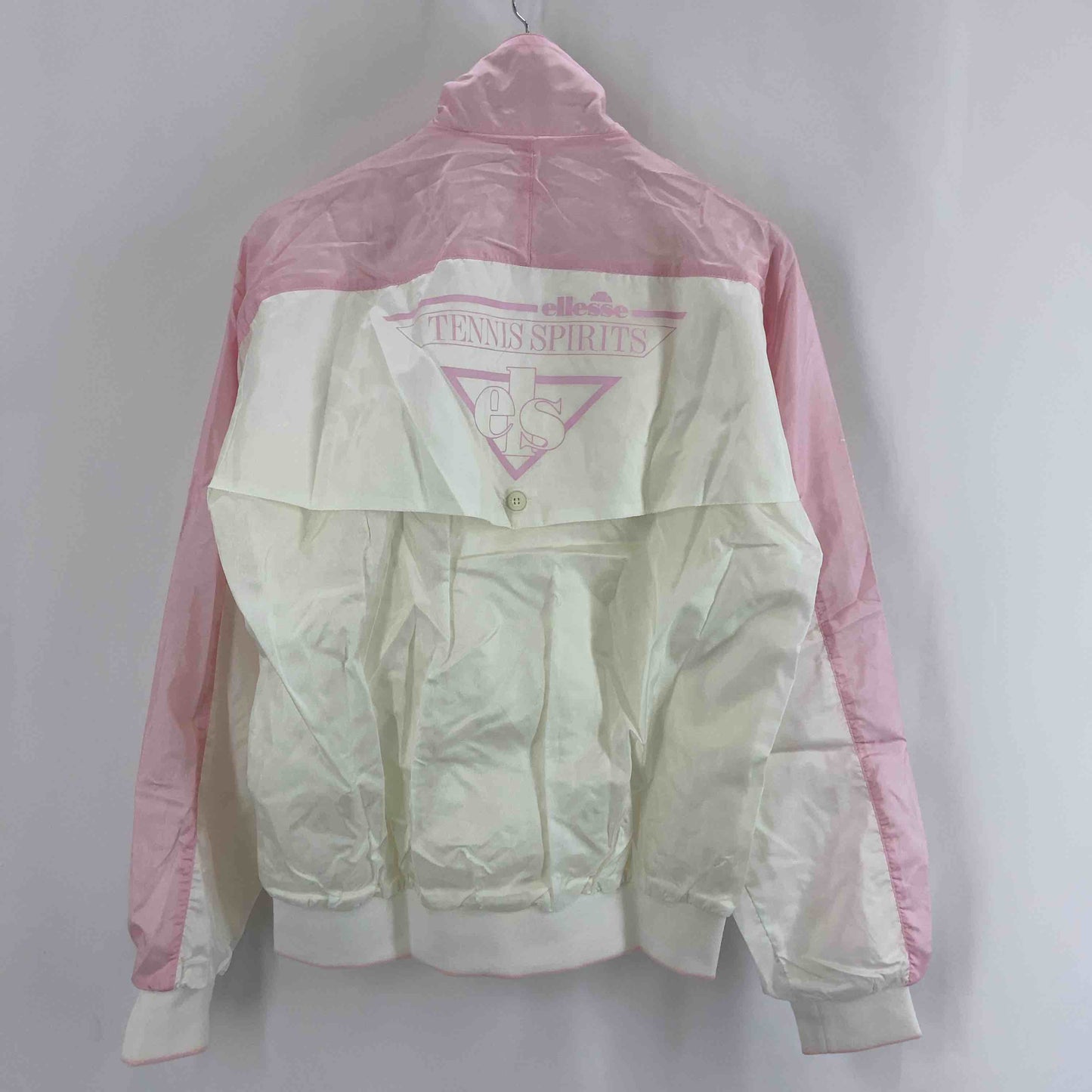 ELLESSE エレッセ メンズ ブルゾン ピンク・ホワイト