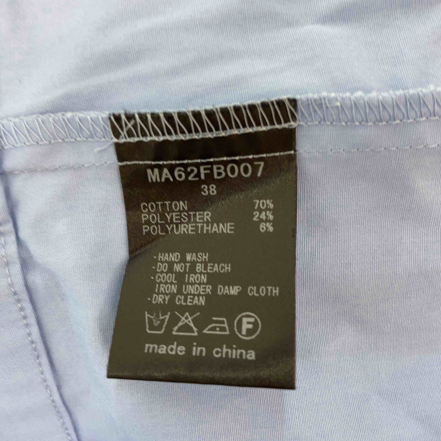 MUVEIL ミュベール レディース 長袖シャツ/ブラウス 水色