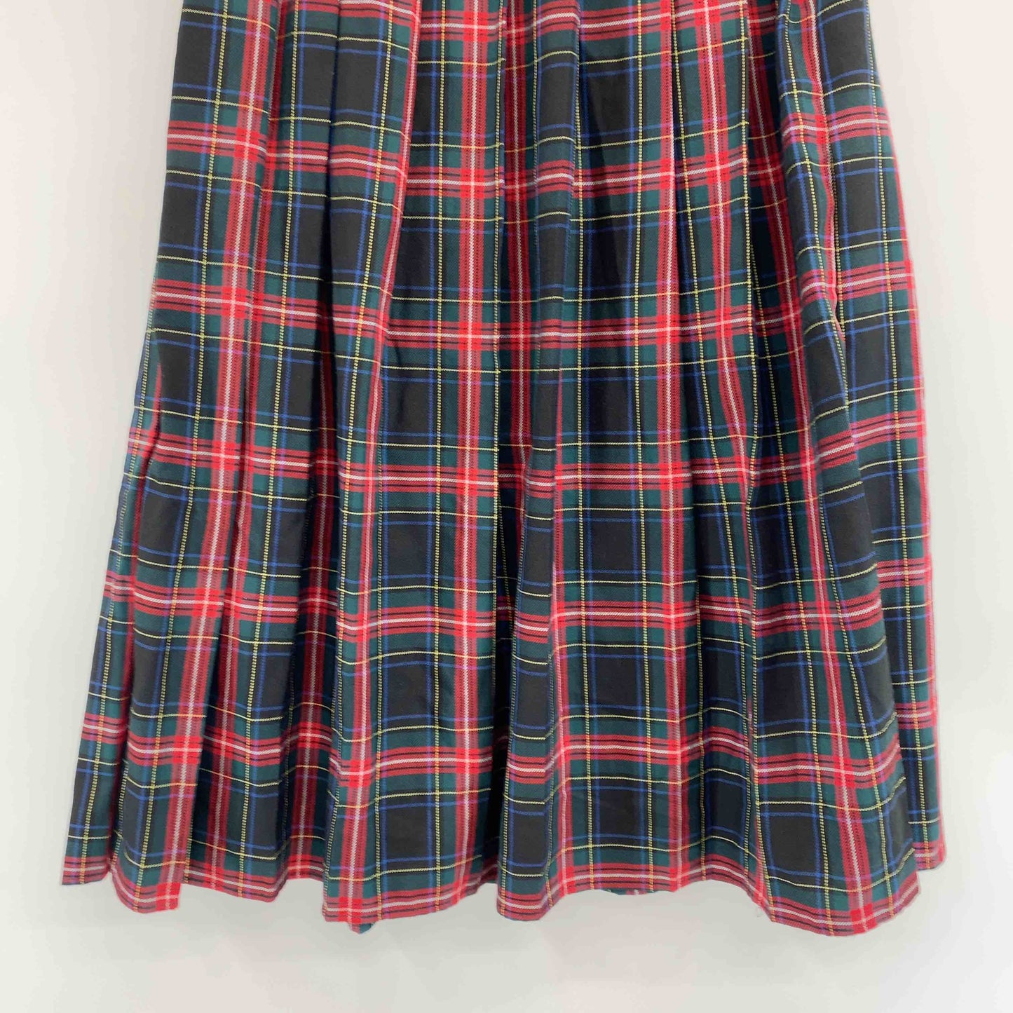 LOWRYS FARM ローリーズファーム レディース ロングスカート　プリーツ　タータンチェック　赤