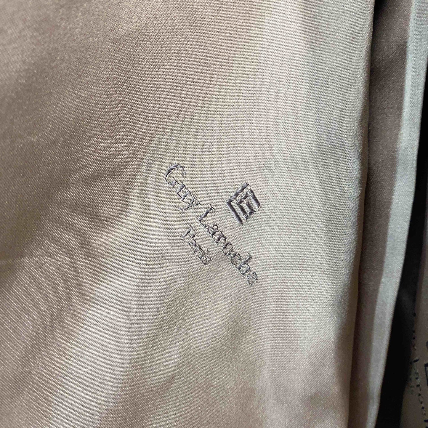 Guy Laroche ギラロッシュ レディース 毛皮/ファーコート ブラウン 花柄 バラ柄