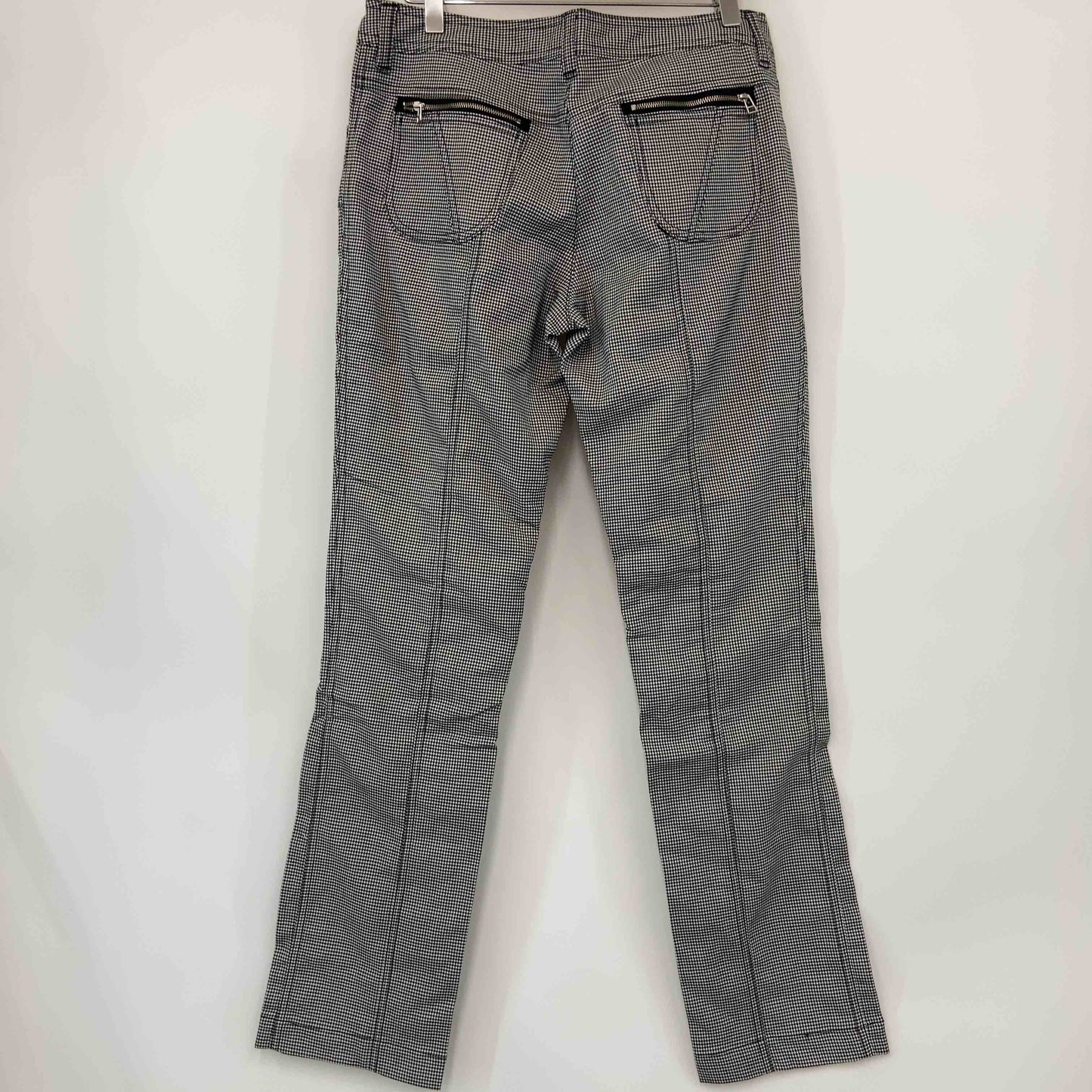 IMAGE ROUGE イマージュルージュ レディース カジュアルパンツ 千鳥格子　ギャザー　ジップポケット