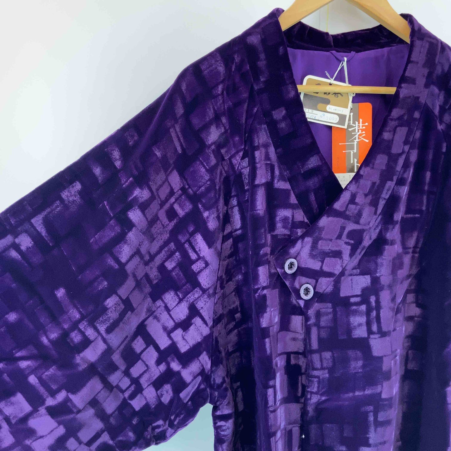 レディース 和装コート パープル 紫