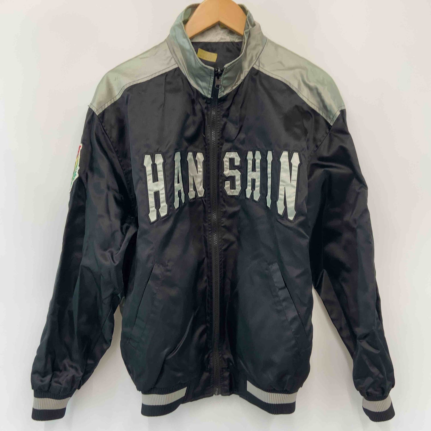 hanshin tigers 阪神タイガース メンズ ブルゾン リバーシブル ブラック×グレー タイガース