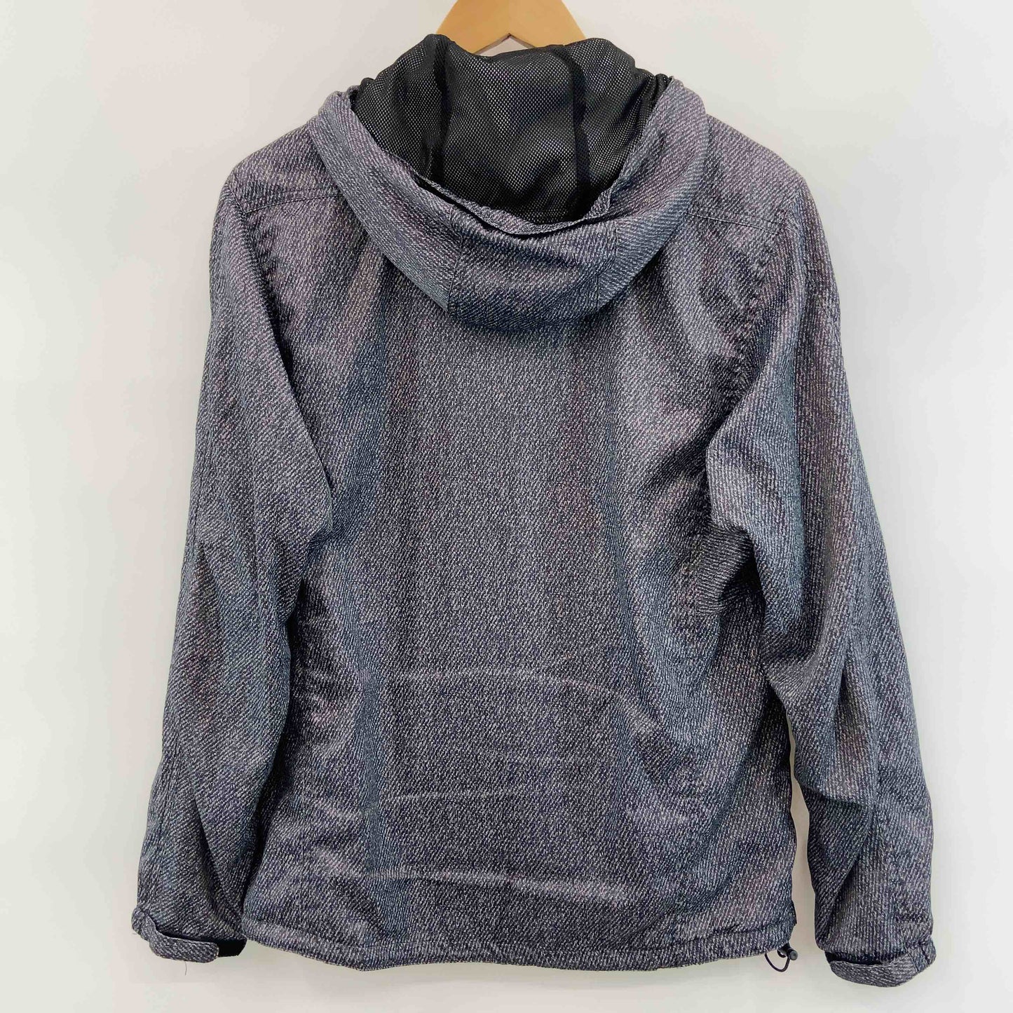 GU ジーユー メンズ マウンテンパーカー　ナイロンジャケット　ジップアップ　グレー