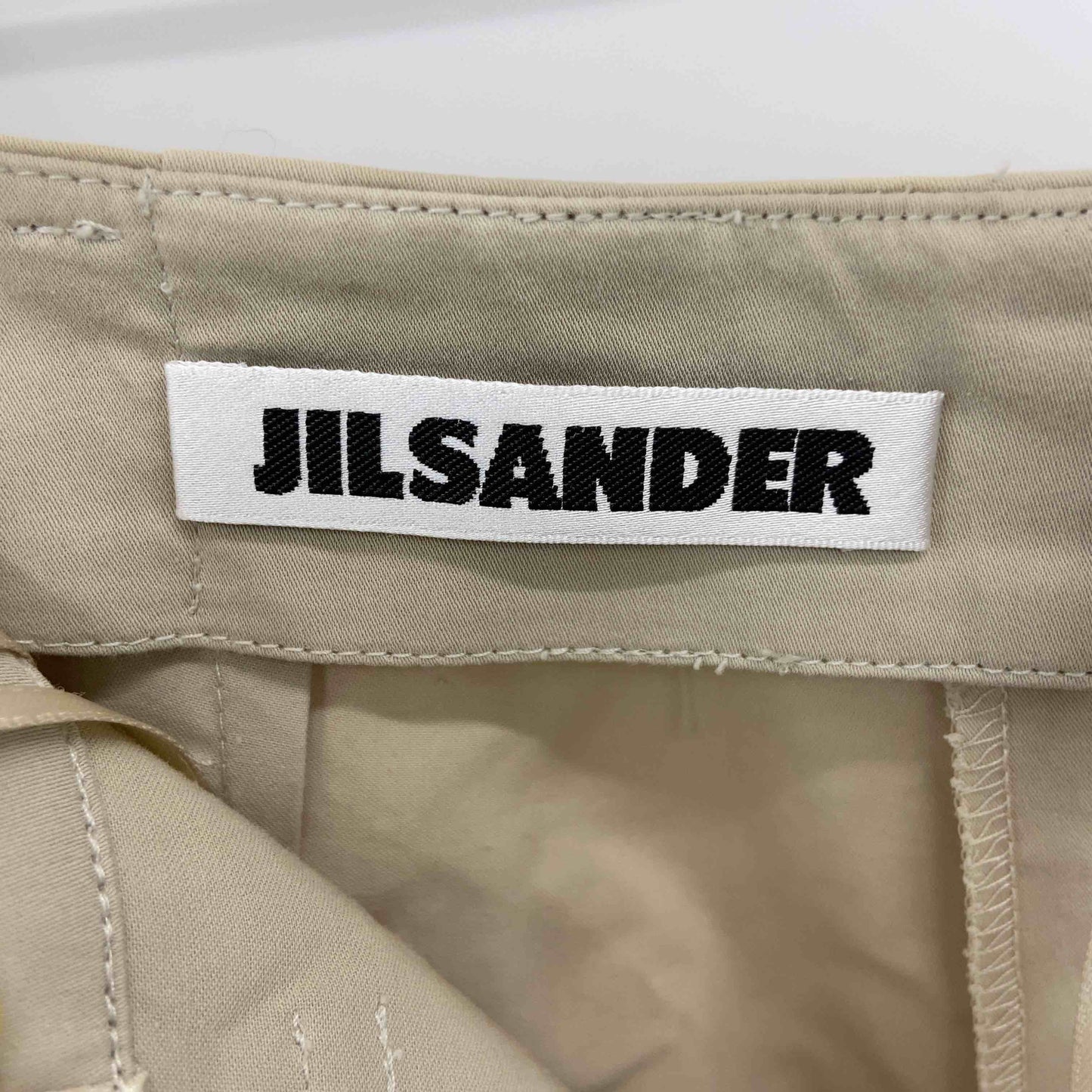 JIL SANDER ジルサンダー レディース カジュアルパンツ ベージュ イタリア製