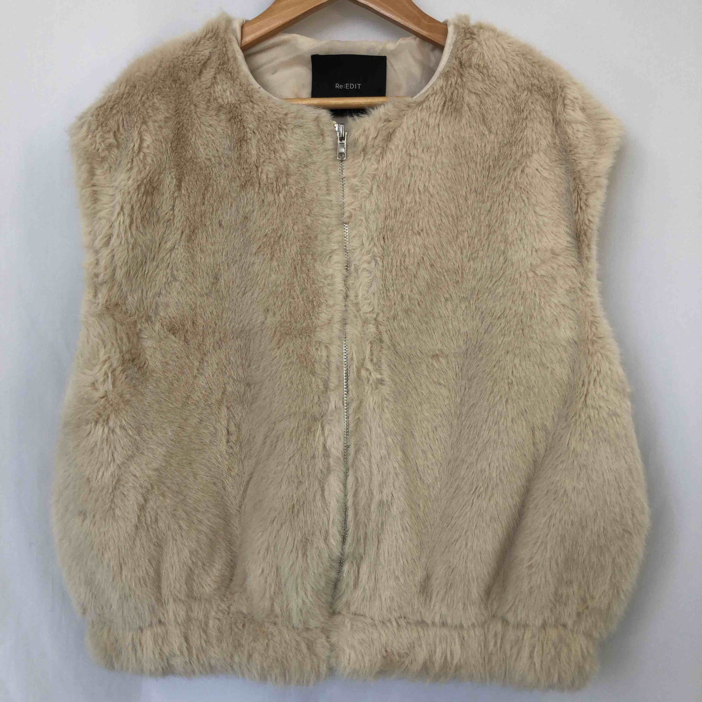 Re：EDIT  レディース ベスト/ジレ ベージュ tk