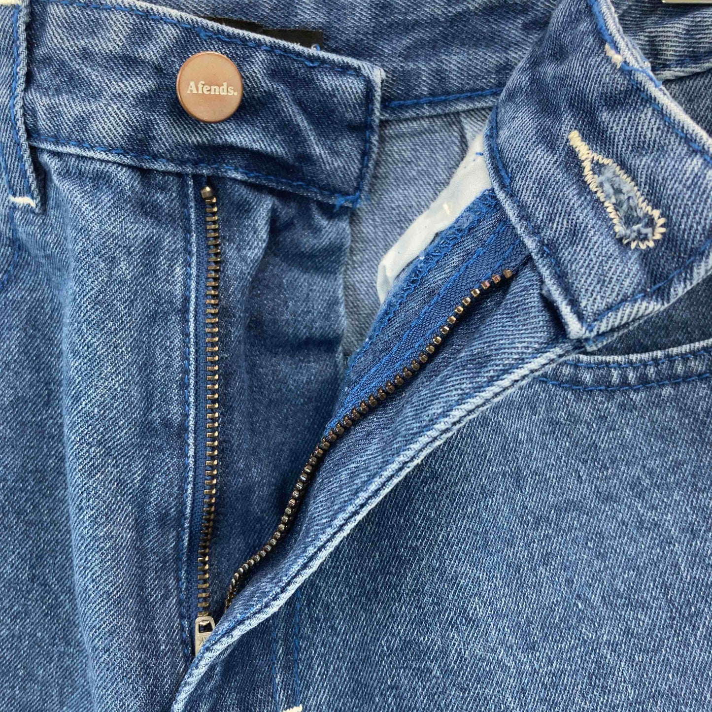 Afends アフェンズ レディース ショートパンツ 紺 tk