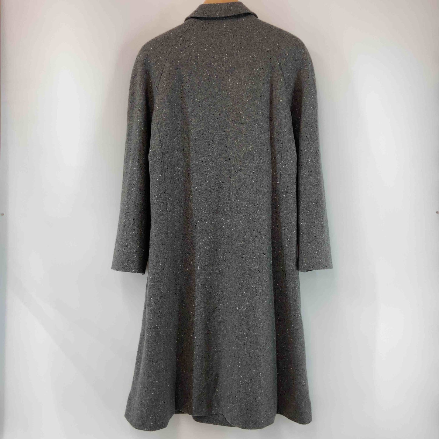 PURE CASHMERE ピュアカシミヤ レディース チェスターコート カシミヤ グレー