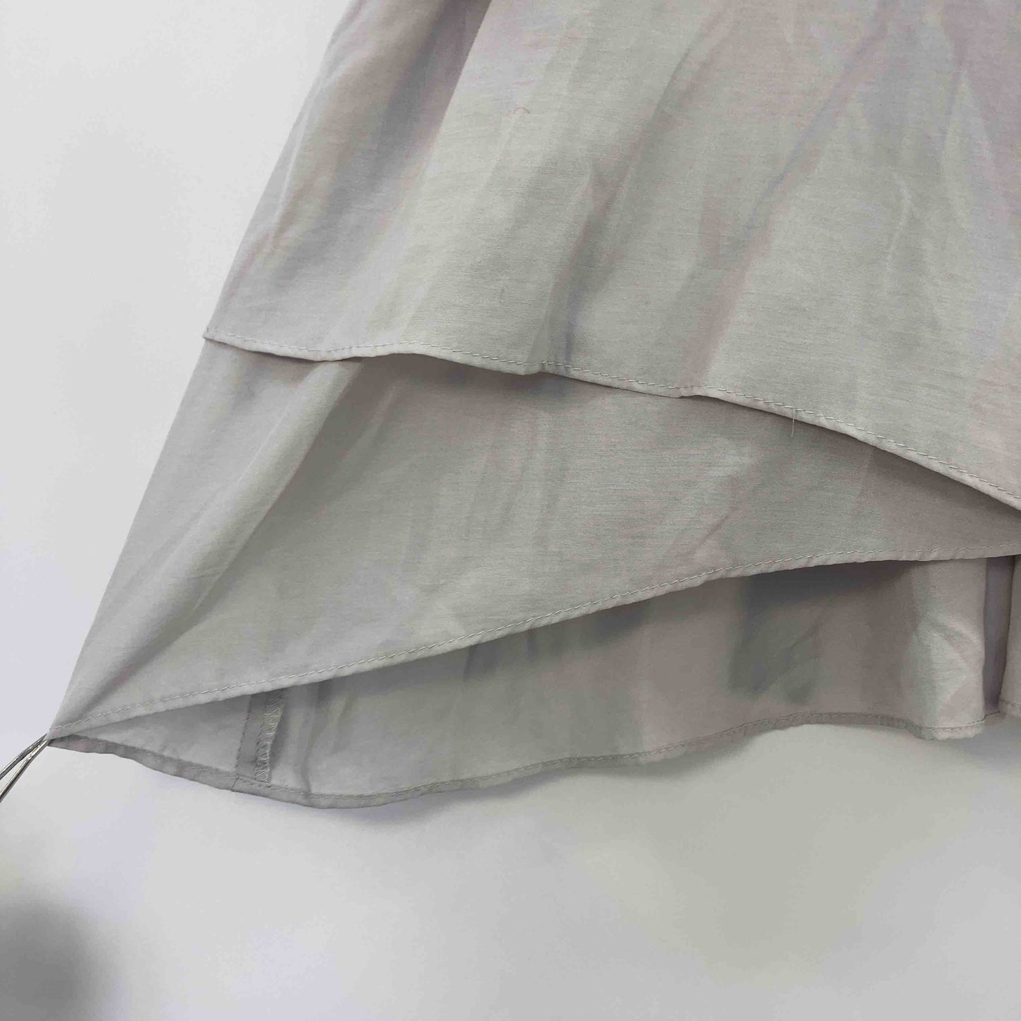 Aga  レディース 半袖シャツ/ブラウス グレイ tk