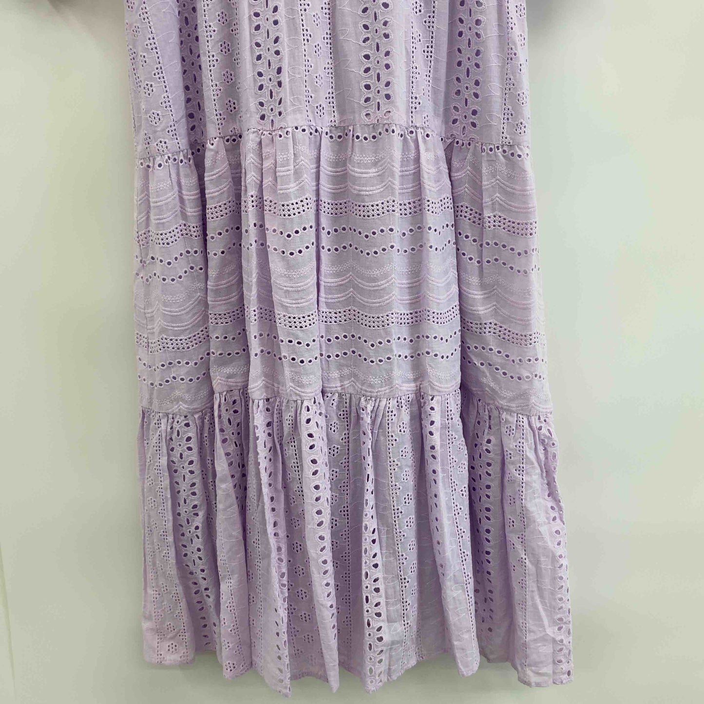 Rose　Tiara レディース 半袖ワンピース　パープル　花柄