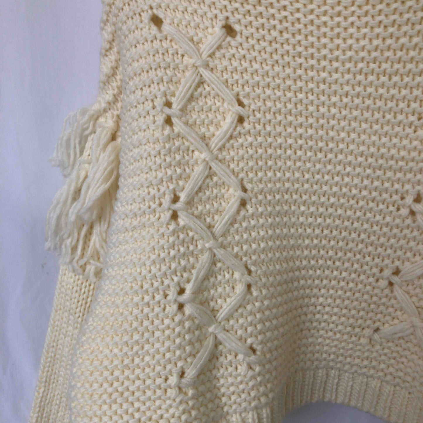 Crayme, クレイミー レディース 長袖セーター 白 tk