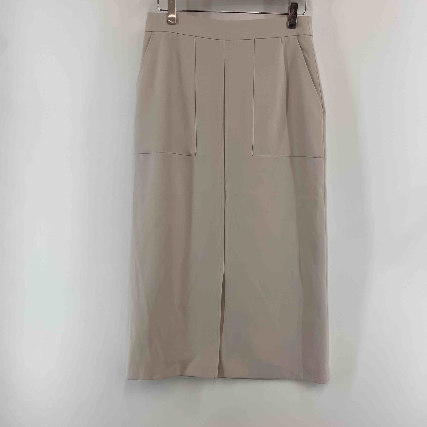 NATURAL BEAUTY BASIC ナチュラルビューティベーシック レディース ロングスカート ナロースカート アイボリー