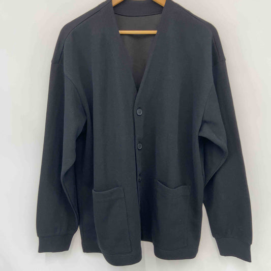 無印良品 ムジルシリョウヒン メンズ カーディガン　Vネック　ポケット　黒