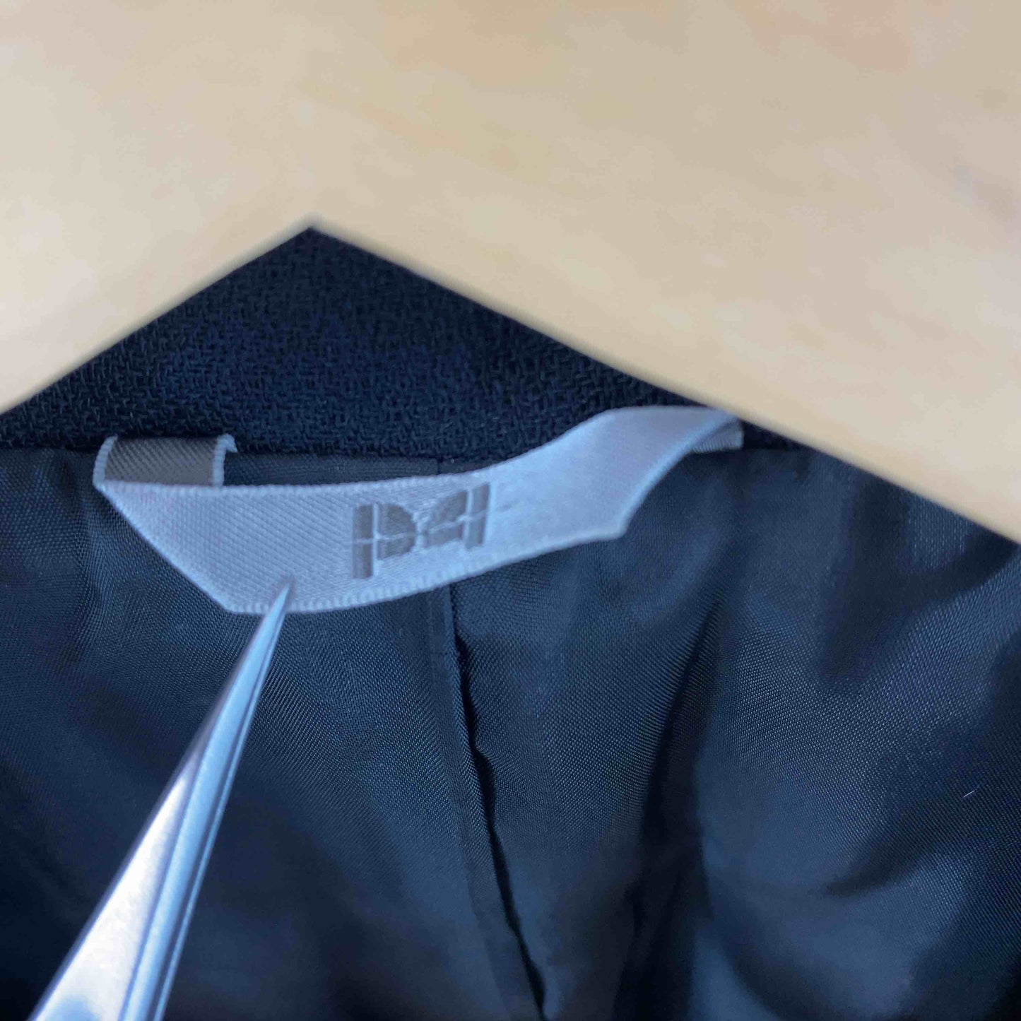 レナウン レディース テーラードジャケット　ブラック