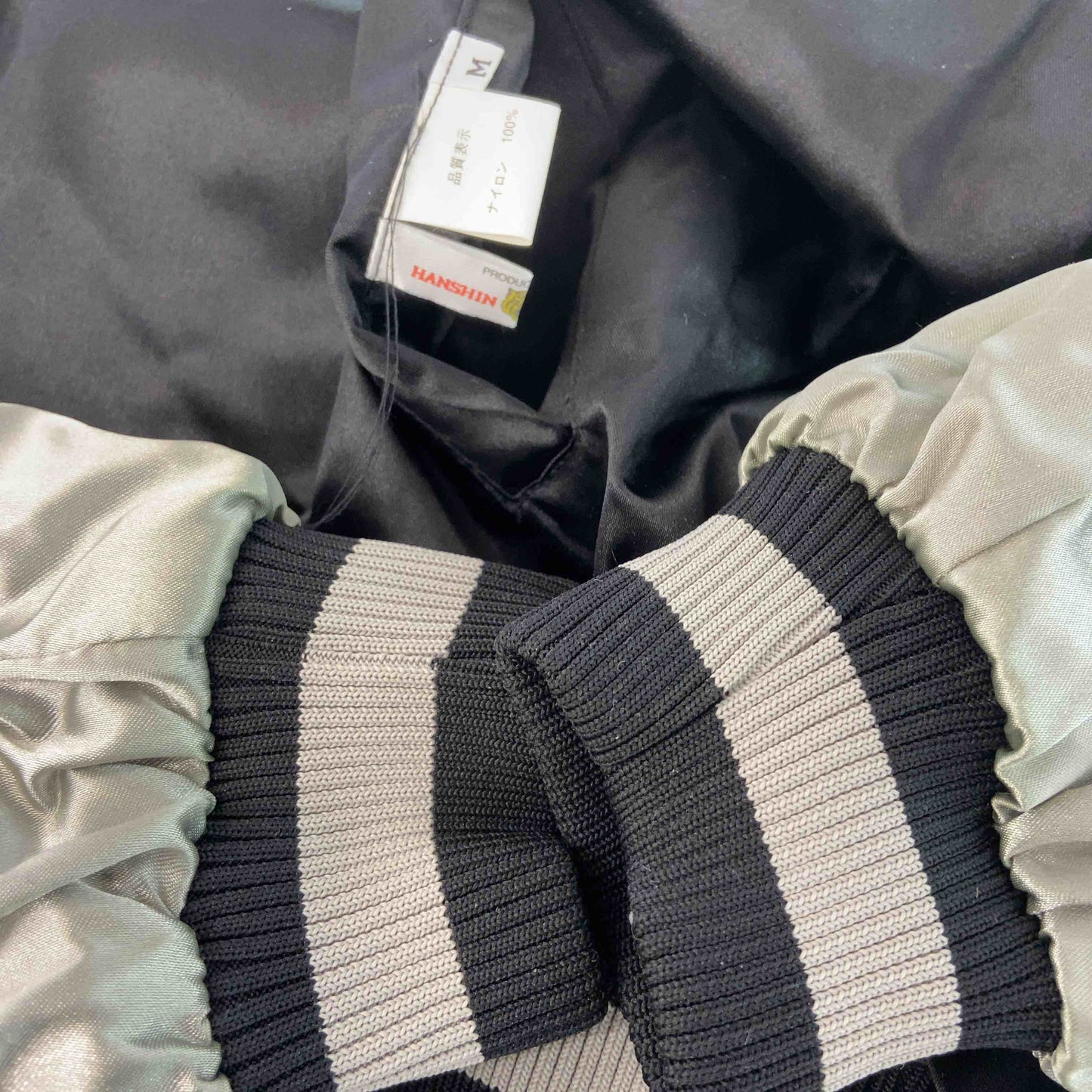 hanshin tigers 阪神タイガース メンズ ブルゾン リバーシブル ブラック×グレー タイガース