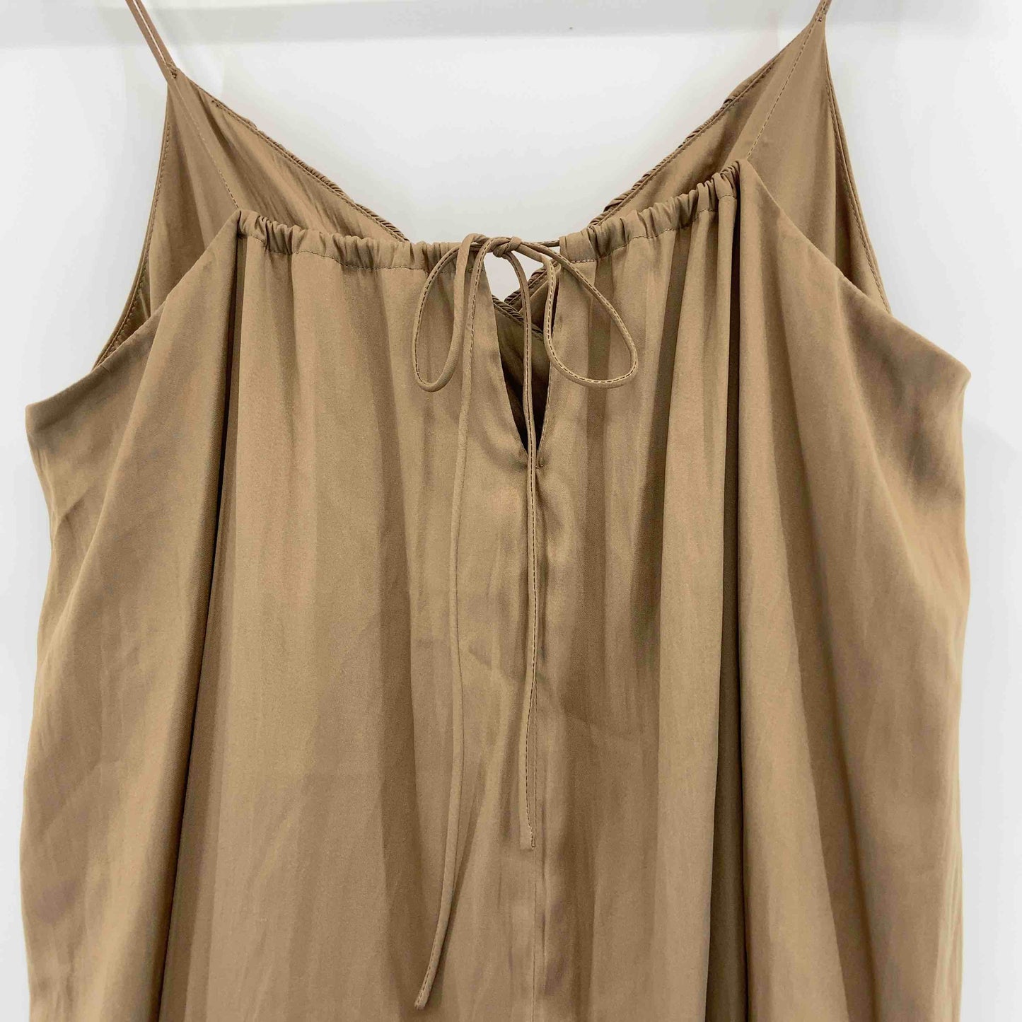 URBAN RESEARCH アーバンリサーチ ブラウン系 レディース ノースリーブワンピース マキシ丈 キャミワンピース