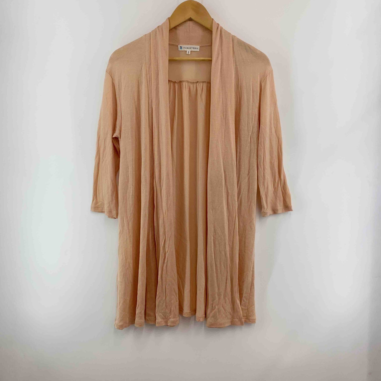 組曲  レディース カーディガン　オレンジ