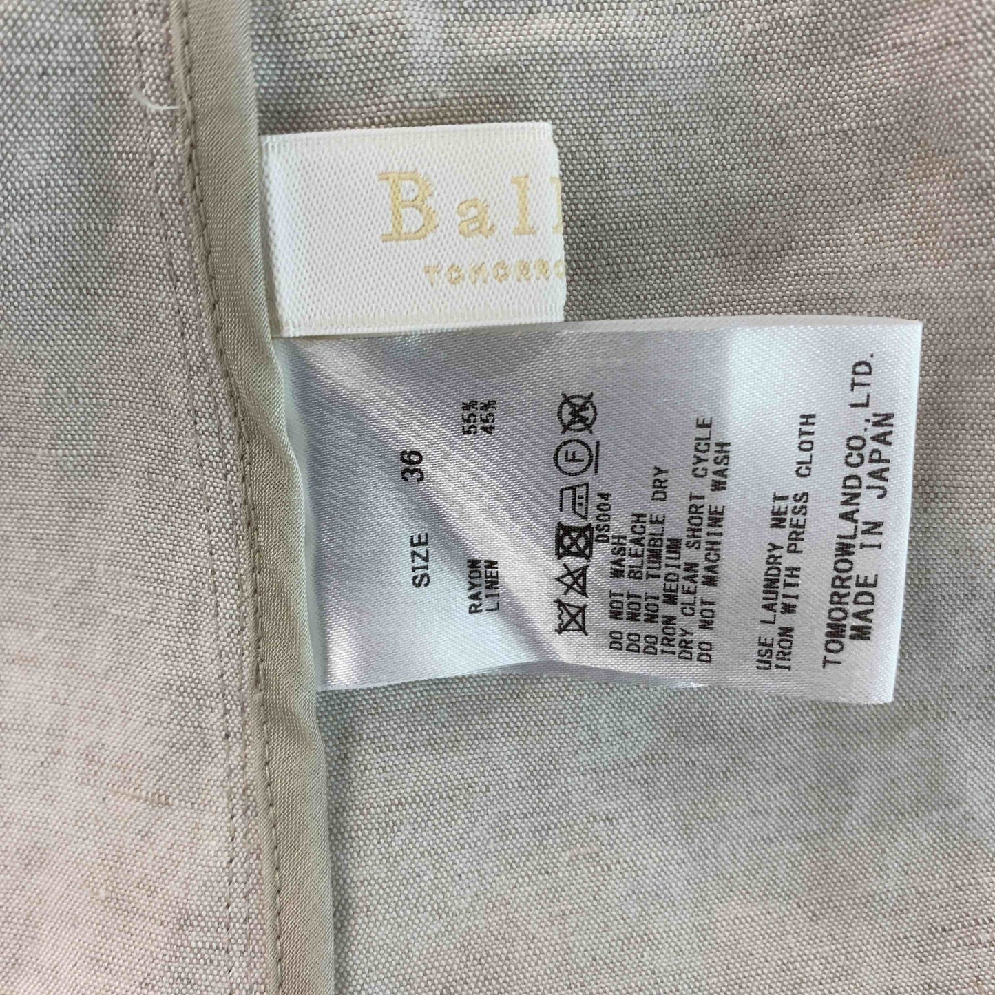 BALLSEY ボールジィ レディース チュニック