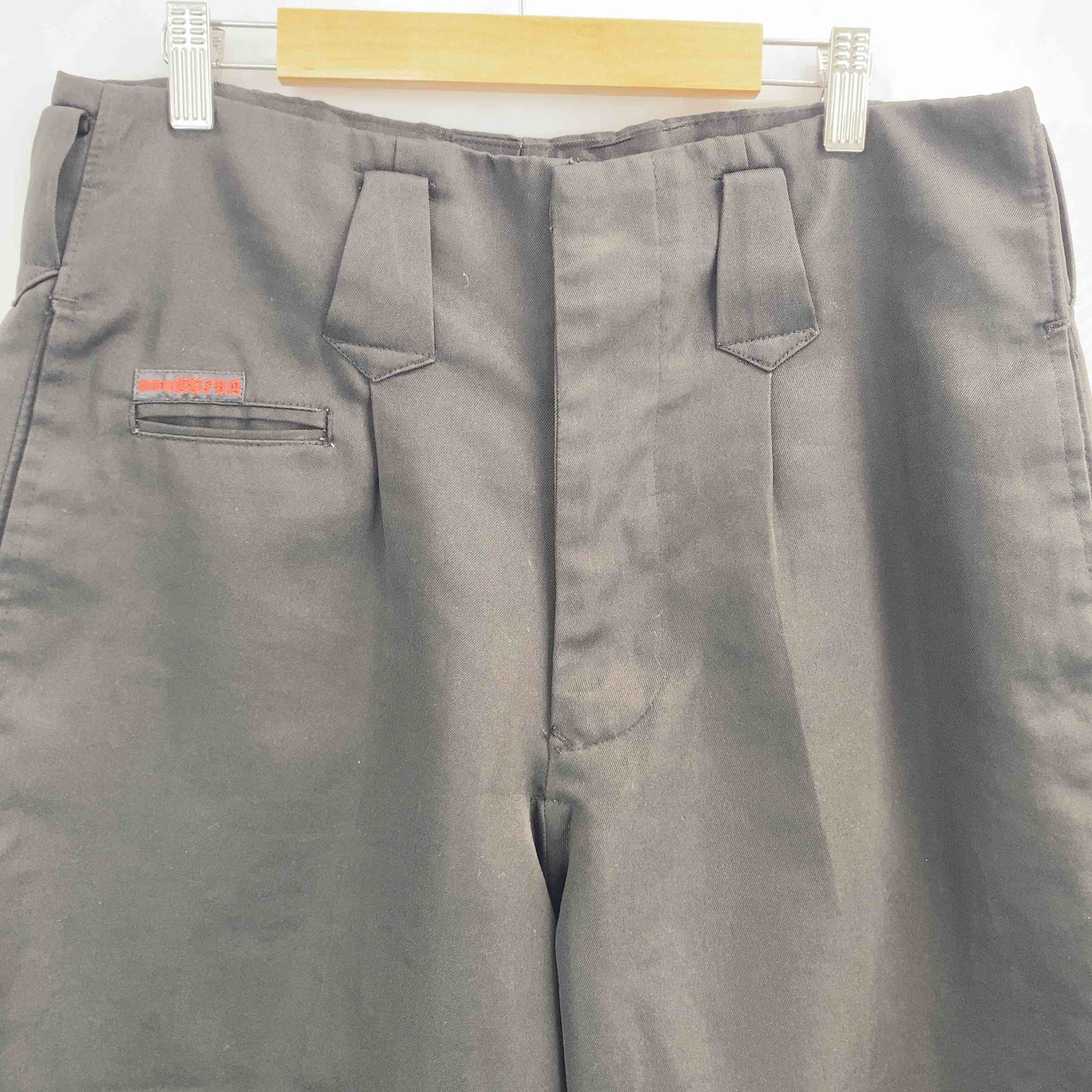 関東鳶 唐獅子牡丹  メンズ ワークパンツ ブラック tk