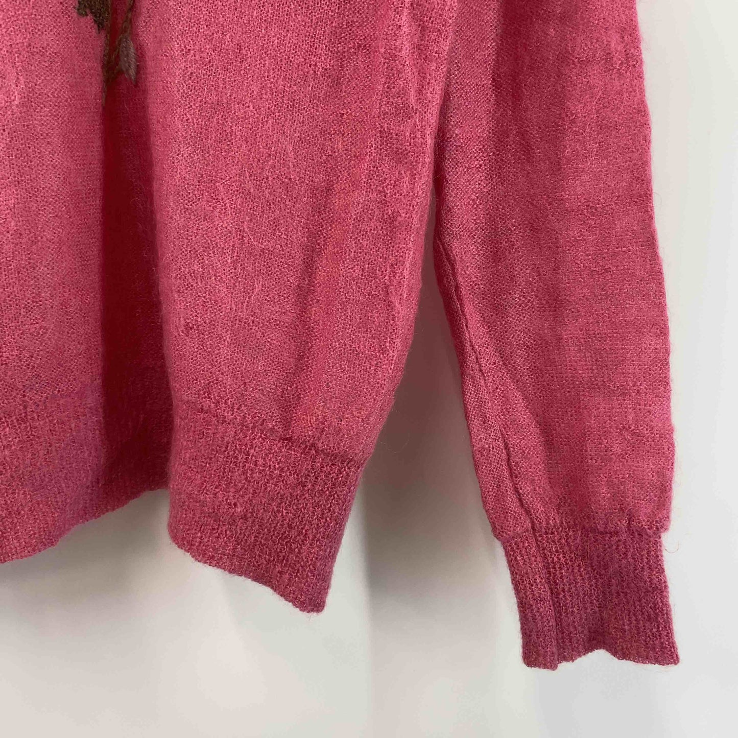 KEITA MARUYAMA ケイタマルヤマ レディース ニット/セーター ピンクレッド 花柄