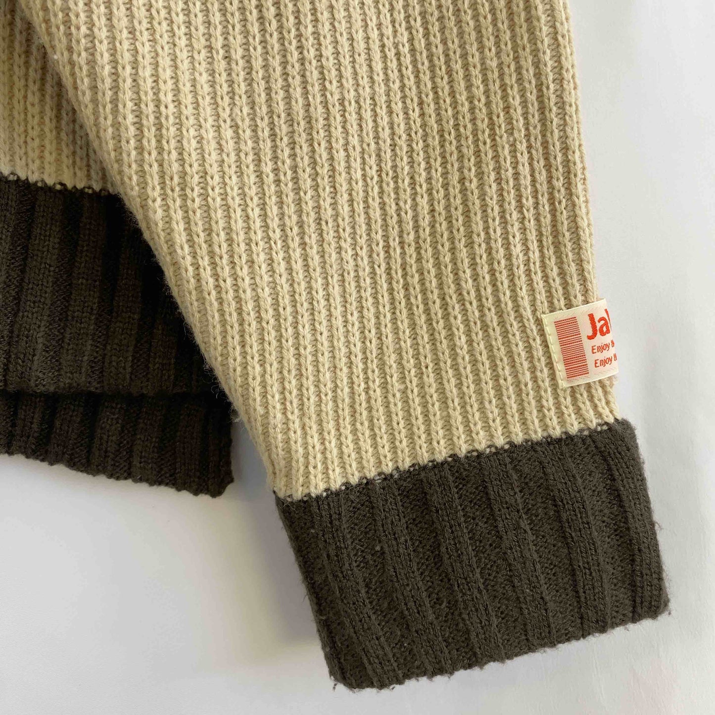 Java  メンズ ニット/セーター ベージュ tk