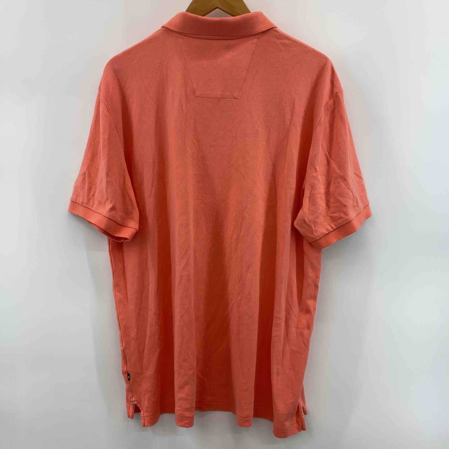 NAUTICA ノーティカ メンズ ポロシャツ サーモンピンク コットン